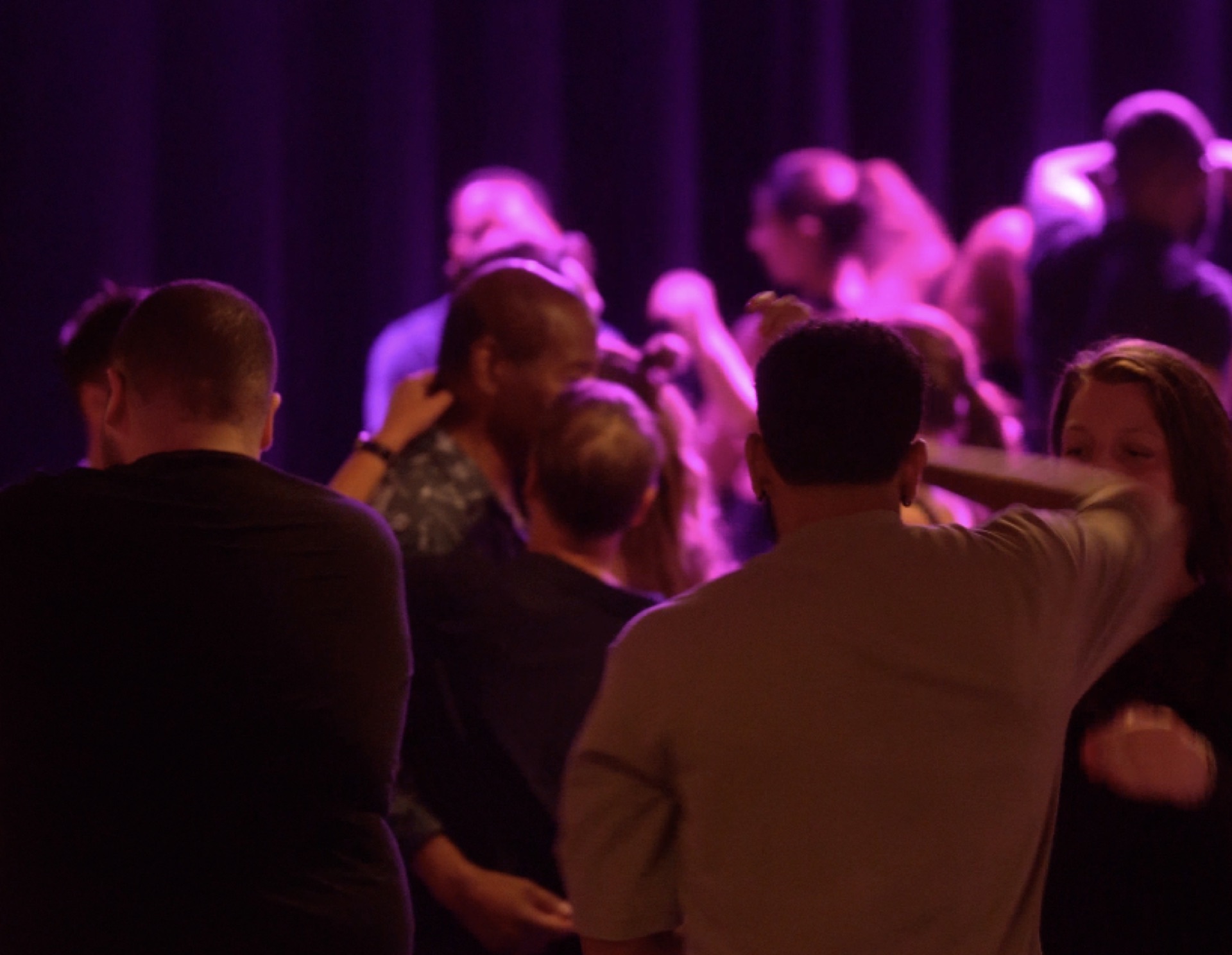 Salsa class at Het Koorenhuis in The Hague